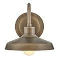 thumbnail image 6 of 1 Light Small Outdoor Wall Lantern In Industrial Style 9.5 Inches Wide By 9 Inches High-Antique Brushed Aluminum Finish Hinkley Lighting 12076Al, 6 of 7