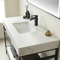 thumbnail image 6 of Miseno 702548-TB-WK Funes 48" Free Standing Single Basin Vanity Set - Matte Black / Gray, 6 of 7