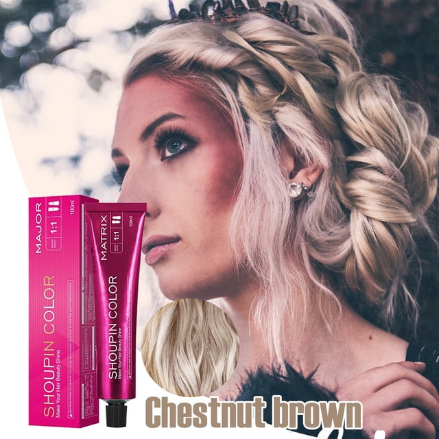 Hair Coloring Shampoo Micro T^Ide Color Single Hair Cream Blue And Black Color Hair,Brown The Shampoo