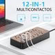 thumbnail image 2 of Multicontacto De 8 Tomas Con Usb 1.2m Xtellar cafe, 2 of 3