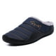 thumbnail image 3 of Zapatillas de algodón para hombre, cálidas, para uso diario, para el hogar, con suela gruesa, antideslizantes, para el hogar, de algodón, de piel, 3 of 6