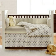 Albolene Multi Dot 4-pc Crib Bedding Set