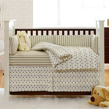 Albolene Multi Dot 4-pc Crib Bedding Set