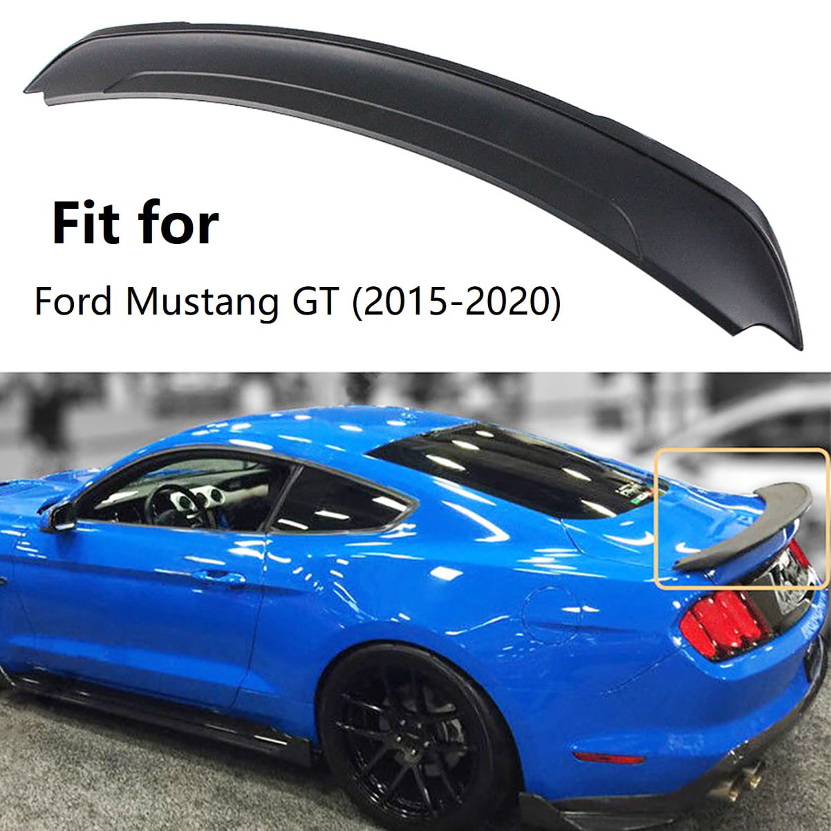 Blue Oval Industries 1983-1993 Mustang GT LX Convertible Trunk Rubber Weatherstrip Seal Gasket 