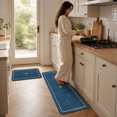 thumbnail image 5 of PONPRNGY Kitchen Rugs Set of 2, Kitchen Mats for Floor, Non Slip Washable Kitchen Runner Rugs, Easy to Clean, 5 of 7