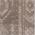 thumbnail image 2 of Rugs.com Outdoor Bohemian Collection Rug – 10 Ft Square Brown Flatweave Rug Perfect For Living Rooms, Kitchens, Entryways, 2 of 5