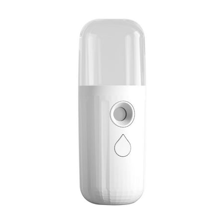 

HMPEAIIY Portable Rechargeable Mini Humidifying And Hydrating Instrument Stones for Face Makeup Scaling for Face Giant Rose Quartz Facial Product Tray Back Scrubbers Dots Remover Reusable Make up