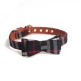 thumbnail image 3 of CHAO Juego de 2 piezas (negro) de collar y correa para perro, pañuelo ajustable con pajarita para caminar al aire libre para gatos y cachorros, 3 of 4