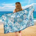 thumbnail image 6 of XYZCANDO Car Seat Cover Towels Floral and Leaf Patterns Towel Cover for Camping Outdoor, Non-Slip Machine Washable Car Seat Towel Cover for SUVs Truck, 6 of 11