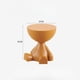 thumbnail image 1 of Mesa de centro color crema, sofá cama, mesa auxiliar creativa de cabeza plana, mesas redondas de plástico, accesorios simples modernos para el hogar, decoración para sala de estar, 1 of 4