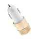 thumbnail image 4 of Methold Cargador de coche de carga inteligente universal dual USB 1A y 2.1A para Electrónica oro, 4 of 5