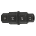 thumbnail image 3 of Fyydes Motorcycle Hex Axle Tool 17/19/22/24mm Front Wheel Hub Spindle Socket Adapter Replacement for R1 R6,Motorcycle Hex Axle,Hand Tools, 3 of 8