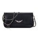 thumbnail image 5 of Bolso cuadrado pequeño de cuero genuino Jindian ZV francés, bolso cruzado de un solo hombro con ala versátil a la moda europea y americana, 5 of 5