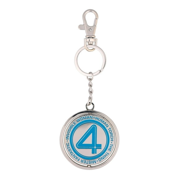 Marvel Studios The Fantastic Four: First Steps Spinning Enamel Keychain