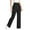 Z1-Black-pants clearance sales, variant on High Waist Golf Pants Kids Stretchy Baggy Yoga Straight Leg Pants Solid Slit Hem Lounge Trousers for Girl Boy