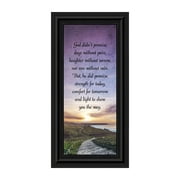 God Didn't Promise Days without Pain, Encouragement gifts for Women, Gift for Cancer Patients, Chemo Patient Gifts, Cheer Up Gifts, Uplifting Gifts, God's Promises, 7422B
