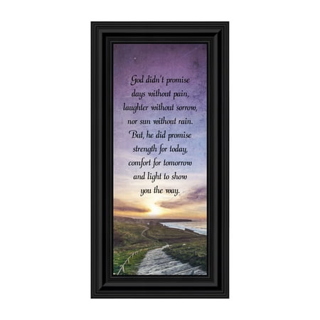 God Didn't Promise Days without Pain, Encouragement gifts for Women, Gift for Cancer Patients, Chemo Patient Gifts, Cheer Up Gifts, Uplifting Gifts, God's Promises, 7422B