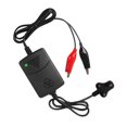 thumbnail image 2 of Mantenedor de batería inteligente de 12 V 1500MA ACAD-ACID Cargador de cargador de sobrecarga Cargador de batería portátil para batería de plomo-ácido para motocicleta automática de 12 V, 2 of 9