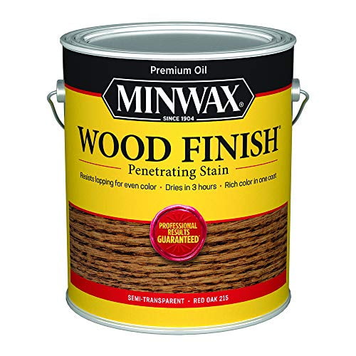1 gal Minwax 71083 Red Oak Wood Finish Oil-Based Wood Stain, 250 VOC