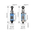 thumbnail image 2 of 2 Pieces Limit Switch, Me-8108 Adjustable Limit Switch Roller, Me-8104 Nc-No Micro Switch Lever, For Household Appliances, Electronic Equipments, 2 of 5