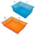 thumbnail image 3 of ECR4Kids 12-Drawer Everyday Rolling Utility Storage Cart, Mobile Organizer, Assorted, 3 of 9