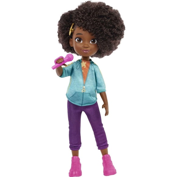 Karma’s World Karma Grant Doll (8.7-in) with Outfit & Mic Accessory