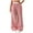 Orange, variant on Annhoo Womens Striped Pants Fashion Drawstring High Waist Baggy Wide Leg Trousers Ladies Casual Palazzo Trousers
