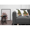 thumbnail image 3 of Ambesonne Christmas Throw Pillow Cover 2 Pack, Christmas Tree Style, 20", Red Green Yellow, 3 of 7