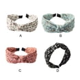 thumbnail image 4 of Minnieouse Diadema Estampado floral Bandas para el cabello Diademas Accesorios de boda Negro Type3 NO3, 4 of 6