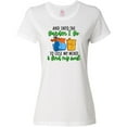 thumbnail image 3 of Inktastic And into the Garden I Go- to Lose My Mind and Feed My Soul Women's T-Shirt, 3 of 5