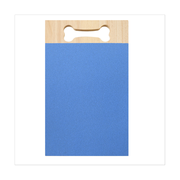 Dog Scratch Pad for Nails with Treat BoxSnack Box Scratch Board for Dog Dog Nail Grinding Trainer for Grind Nails Blue