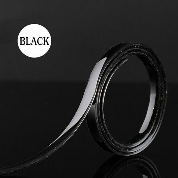 Wall Floor New Bathroom Waterproof PVC 6M Ceramic Tile Seam Tape Ceiling Edge Strips Beautiful Seam Tapes Mildew Proof Gap Tape BLACK