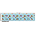 thumbnail image 3 of Ambesonne Snail Fabric by the Yard Upholstery, Sun and Flower Symbol Art, 1 Yard, Pale Blue Multicolor, 3 of 5