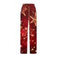 thumbnail image 5 of LEBONYARD Wide Leg Pants Clearance,Women Casual Printing Pockets Elastic Mid-Waist Comfortable Wide-Legged Loose Pants Multicolor L, 5 of 5
