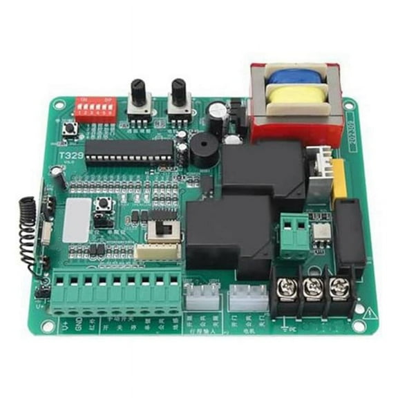 Circuit Control Board,Automatic Door Opener Board,Main Electronic Board for Sliding Gate Motor 110V