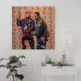 thumbnail image 5 of Portrait Painter Kehinde Wiley Painting Art Poster (56) Picture Print Wall Art Poster Painting Canvas Posters Artworks Gift Room Aesthetic 20x20inch(50x50cm), 5 of 5