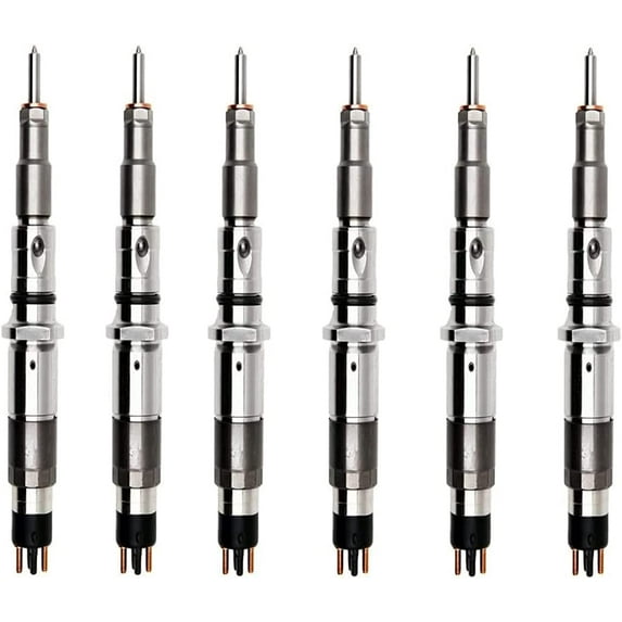 Seapple 6PCS Fuel Injector 6745-11-3102 Fit For Komatsu PC300-8 Excavator