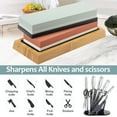 thumbnail image 4 of JIAN YA NA Knife Sharpening Water Stone Dual Whetstone Set 400 1000 3000 8000 Grit Kitchen, 4 of 7