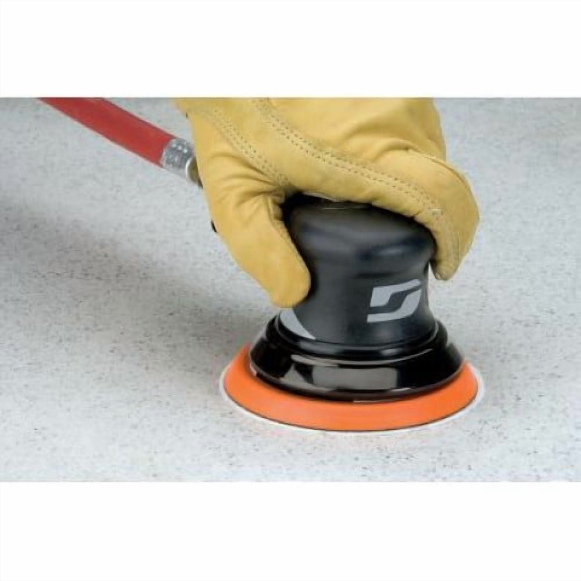 Dynabrade 5" (127 mm) Dia. Non-Vacuum Dynorbital Supreme Random Orbital Sander, .28 hp, 12,000 RPM, 3/32" (2 mm) Dia. Orbit, Rear Exhaust (56106)