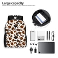 thumbnail image 5 of Japuie Cow Tie Dye Print Casual Backpack,College Bookbag,Laptop Bag for Women & Men, Perfect for Travel, Hiking, Camping & Daily Use, 5 of 6