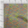 thumbnail image 1 of oneOone Viscose Jersey Orange Fabric Batik Craft Projects Decor Fabric Printed By The Yard 60 Inch Wide, 1 of 5