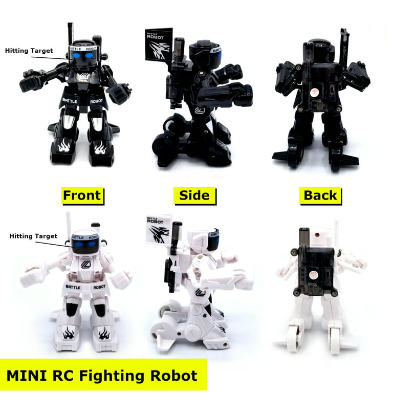 Bunke af uddybe Inde KO Bot - 2 Player RC Boxing Robots Fight To Win The Round! Remote Control Battle  Robot Toys For Kids With Cool Light & Sound Effects. Gesture  Sense/Controller 2 Operating Modes! 5