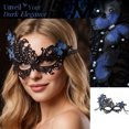 thumbnail image 6 of Cosplay Mask, Masquerade Mask, Mardi Gras Mask, Halloween Mask, Venetian Mask, Halloween Lace Masquerade Masks - 1920s Vintage Antique Mask for Men Women Carnival Party Carnival Evening Prom, 6 of 6