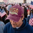 thumbnail image 4 of America 250th Birthday Hat Rose USA Pattern 250 Years Anniversary Adjustable Baseball Cap for Men Women, 4 of 4