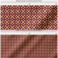 thumbnail image 2 of Soimoi Cotton Cambric Fabric Check & Moroccan Ethnic Print Fabric by the Yard 56 Inch Wide, 2 of 7