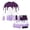 4Dark Purple17, variant on XAOFW Boy's Swimsuit Sets Two Piece Swimwear With Ice Print Long Sleeve Summer Swim Shirts And Shorts For Toddler Kids Water Play Soft Swim Wear 2-3 Years