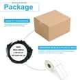 thumbnail image 5 of NineLeaf 8 Rolls Compatible for DYMO 30253 1-1/8 in x 3-1/2 in 2-up Address Barcode Labels, 700 Labels Per Roll, 5 of 7
