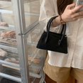 thumbnail image 1 of Niche Design Sac pour Femmes Rose Petit Sac Carré Style Texture Sac Portable Petit Sac Simple Sac Bandoulière Tendance, 1 of 6