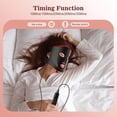 thumbnail image 2 of Red Light Therapy for Face, 3 Modes Portable Led Face Mask Light Therapy with Remote, Near-Infrared 850 Red Light Therapy Mask with Timing Function, Red Light Therapy at Home 180 LED Beads(Black), 2 of 8