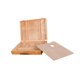 thumbnail image 5 of Caja de suministros de artistas con broches de bloqueo de mechones de madera multifuncional Organizador de caja de almacenamiento de herramientas de, 5 of 8